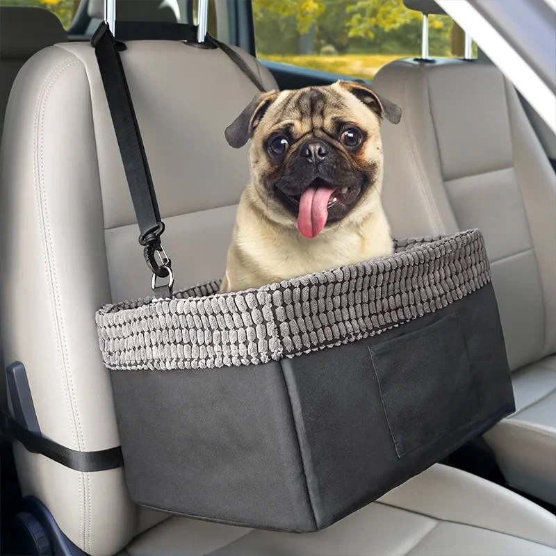 

Pet Supplies Portable Dog Car Bag Hanging Basket Safety Seat Pet Viewing Bag Stable Foldable Cover Folding Hammock Dog Carrying