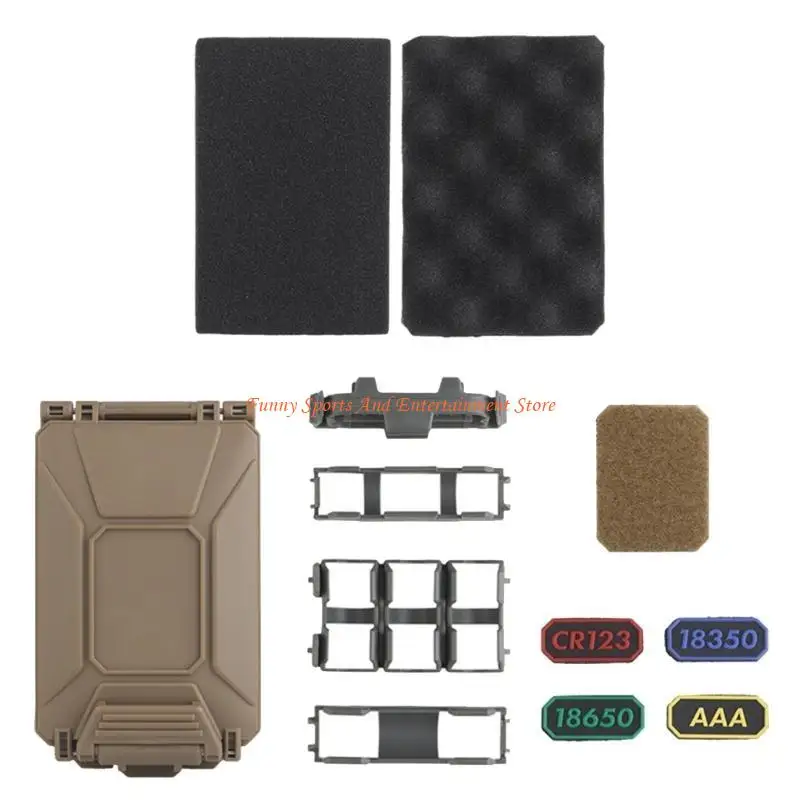 

C4DE Тактический ящик для хранения батарей, военные охотничьи жилеты, часть футляра для переноски, водонепроницаемый тактический