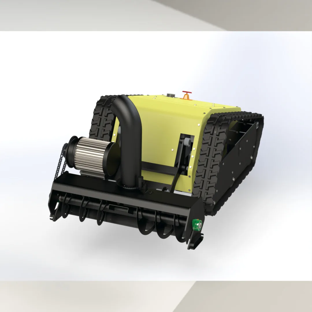 รีโมทคอนโทรลไถหิมะ Multi-Purpose เครื่องเป่าลมไฟฟ้าหุ่นยนต์ Blower ยาง Crawler ไถหิมะเครื่องกําจัดหิมะ