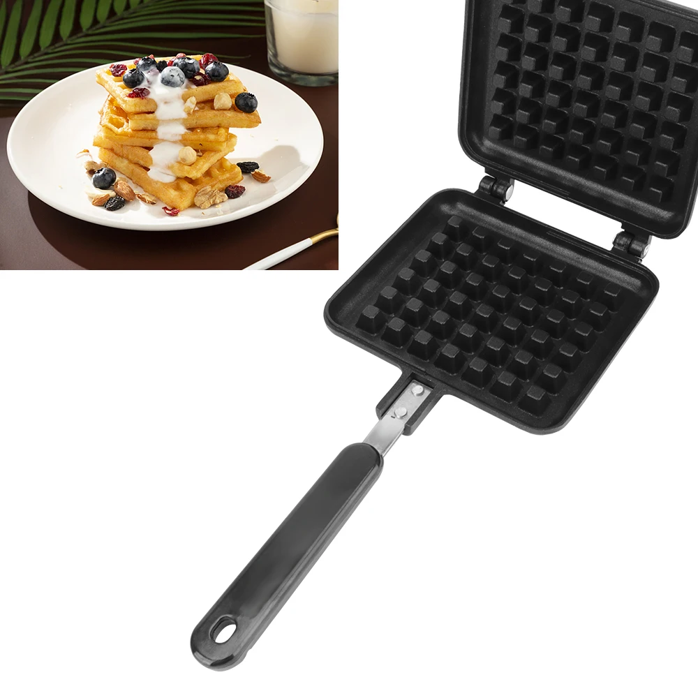 Cake Waffle Mold Bubble Egg Cake Oven Breakfast Machine Waffles Pot Iron Baking Pan Kitchen Cooking Tool Waffle Maker Machine