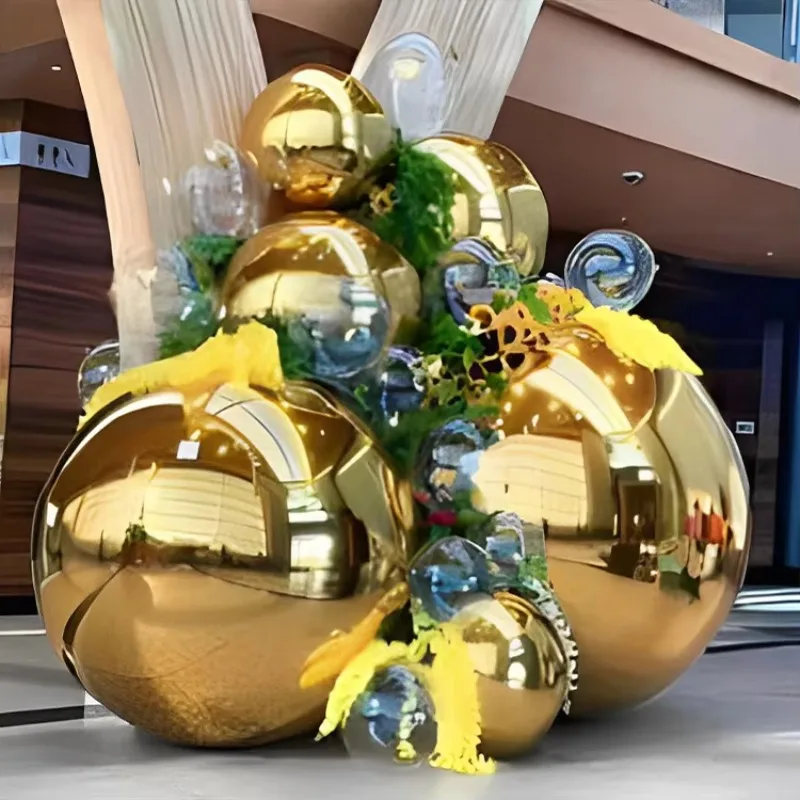 Christmas Mirror Ball Holiday Party Event Decoration Inflatable Mirror Ball Christmas Inflatable Mirror Ball