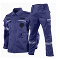 Navy blue top pants