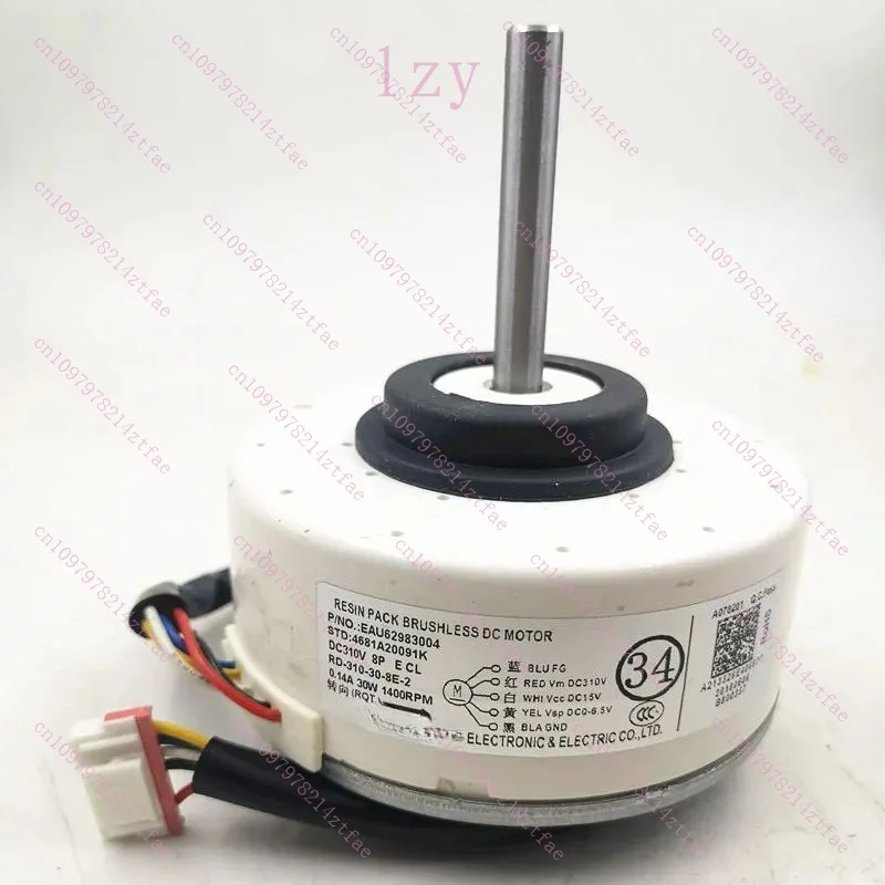 

Новый двигатель для кондиционера RD-310-30-8E-2(AL) EAU62983004 4681A20091K SIC-37CVJ-F130-3 EAU62983013, в хорошем рабочем состоянии.