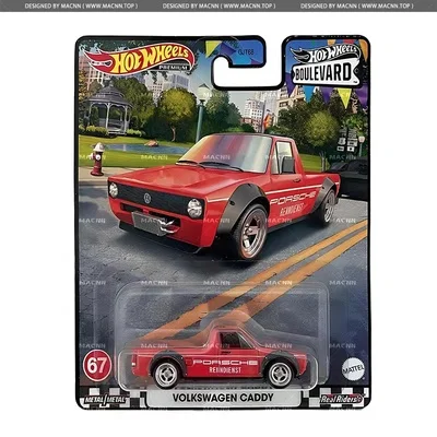 Original Hot Wheels Premium Car Boulevard Diecast 1/64 Vehicles Ford Shelby Volkswagen Caddy Kids Boys Toys for Children Gift