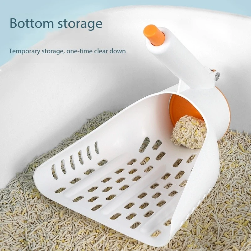 Cat Litter Sand Litter Box Shovel Toilet Sandboxes Shovel Poop Self-cleaning Poop Scoop Cat Litter Scoop Shovel Pet Supplies