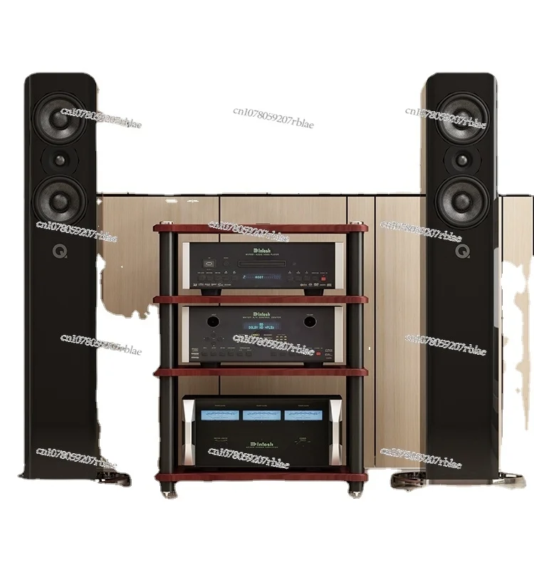 Amplifier Rack Amplifier Cabinet Audio Room Equipment Cabinet Movable Speaker Audio Cd Gallbladder Machine Shock Absorber