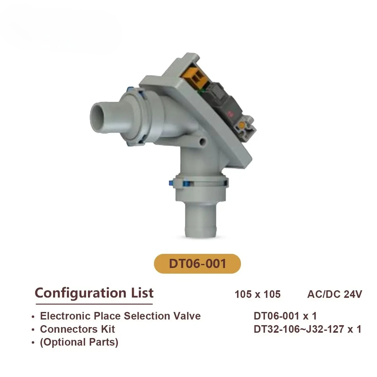 

J Lab Place Selection Valve Position Diaphragm Electric Control Selector Valve Without Control Box Lab Electric Selection Tool