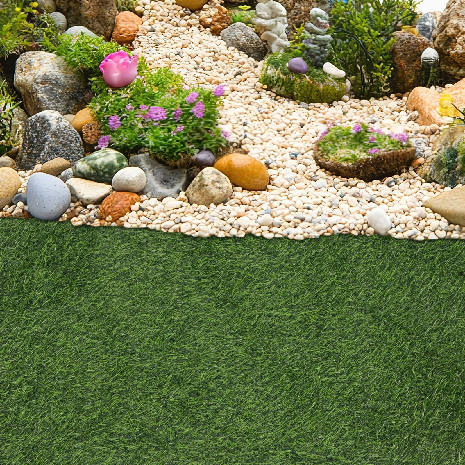 Artificial Moss Lawn Grass Mat Garden Outdoor Indoor Halloween Christmas Artificial Lawn Mat Grass Rug Artificial Grass Tile