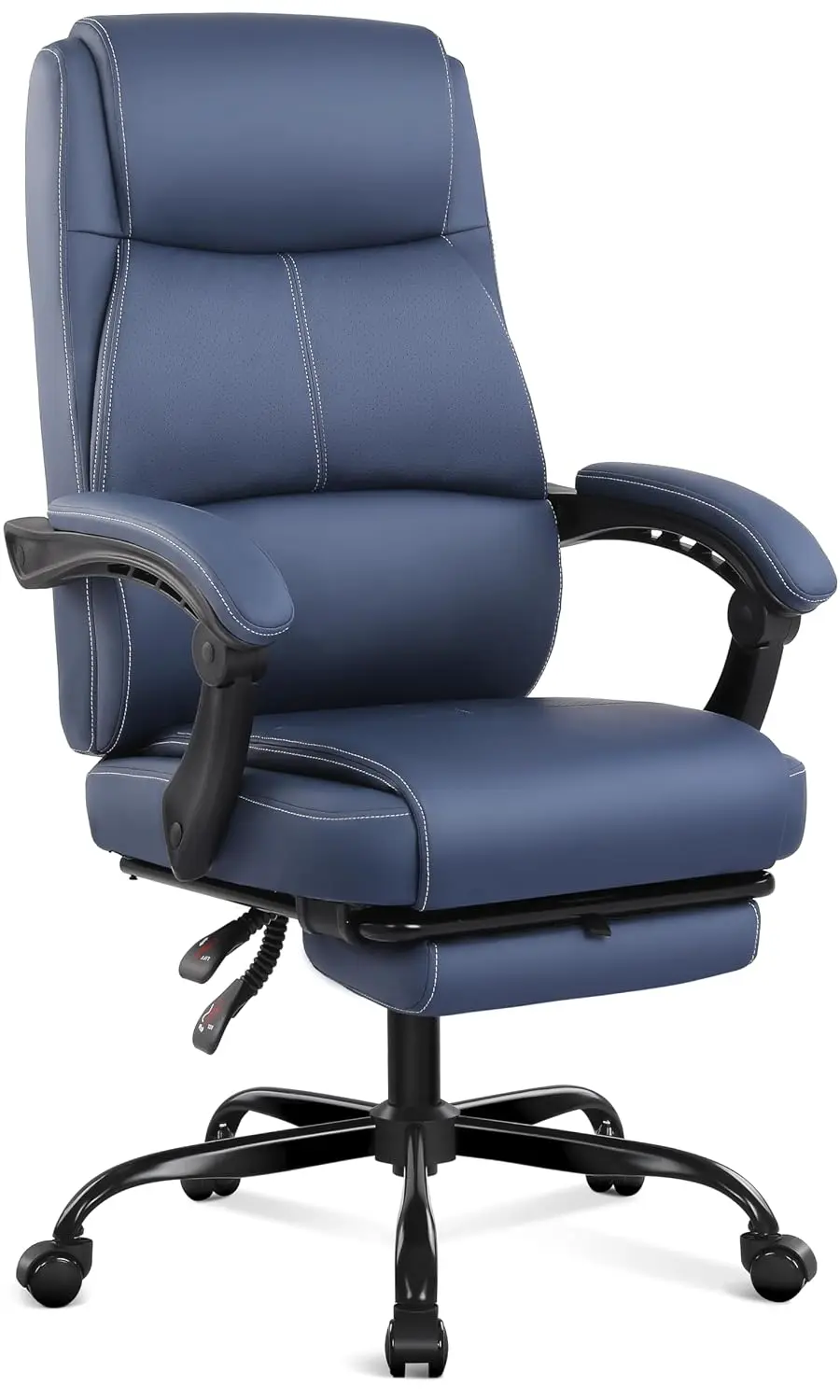 Big & Tall Office Chair Footrest High Back Linkage Armrest 90-155° Recline Adjustable Height Home, Customized