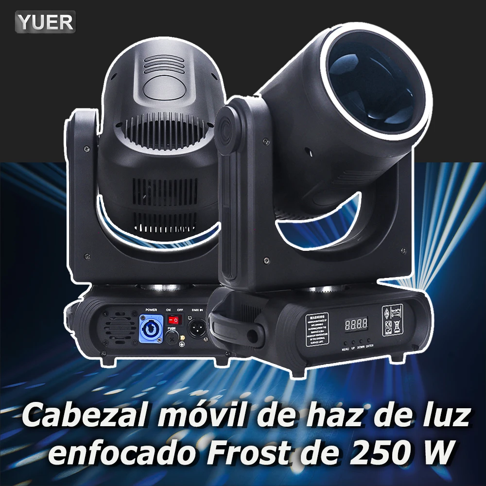 250 واط LED ضوء الرأس المتحرك مع شعاع حلقي + بقعة + 18 المنشور الدوار + قوس قزح + الصقيع + التركيز 14Gobo 11 لون تأثير Dj Dmx المرحلة ديسكو