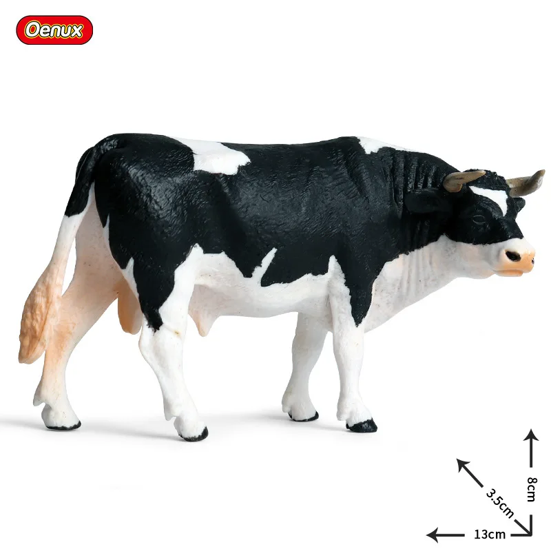 Children\'s Cognitive Toys Cow Models Decorative Decorations Simulation Of Solid Animals Poultry Pasture Cows