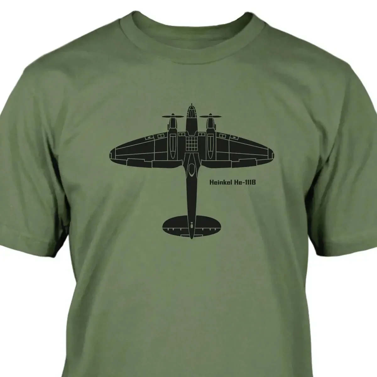 2019 cotton  best sleling Heinkel He-111 T-Shirt