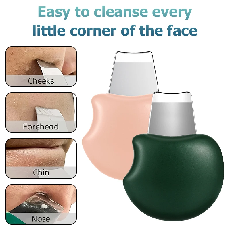 Épurateur de peau du visage, spatule exfoliante, outil de nettoyage en profondeur, dissolvant de points noirs, nettoyeur de pores, spatule de peau du corps, cadeau de soins de la peau