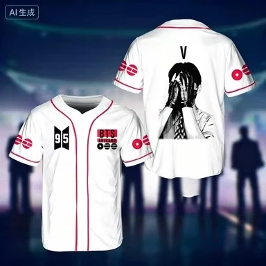 26 Summer New Korean Wave K-pop BTS Male Band Idol Peripheral Printed Breathable Quick Drying Short Sleeved T-shirt Fans Singer view 4