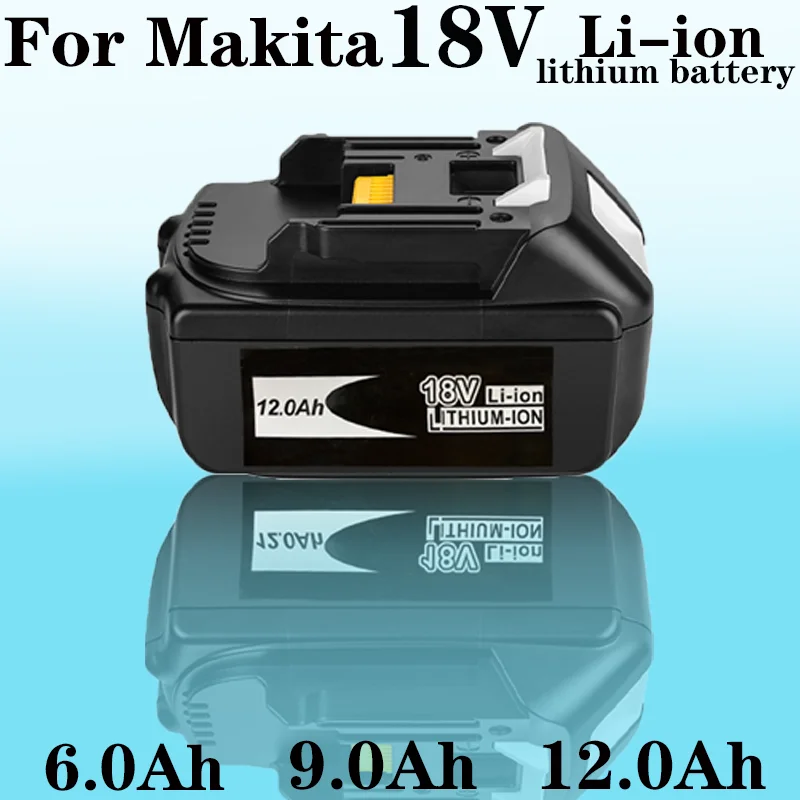 

Newest Version BL1860 18V 9000mAh Li ion Rechargeable Battery for Makita Battery 18 V BL1830 BL1840 BL1850 BL1860B BL1860