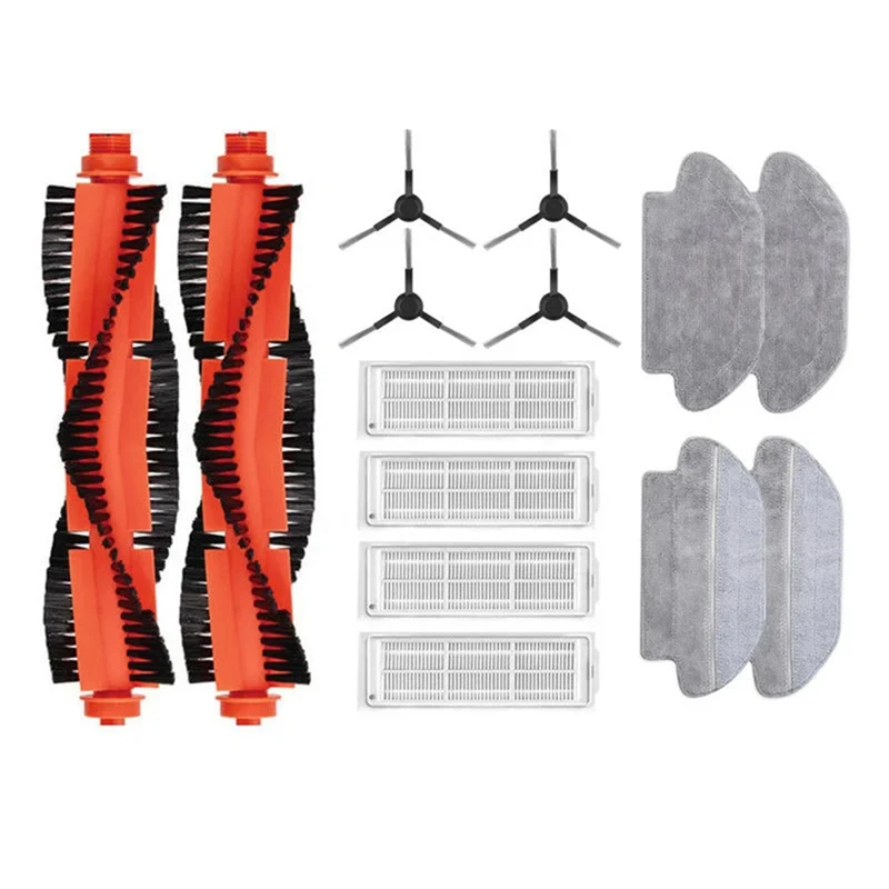 Dla Xiaomi Mijia Robot Vacuum Mop 2S 3C Robot Vacuum Mop P Akcesoria zamienne Ściereczka do mopa Główna szczotka boczna Xmstjqr2s Styj02ym