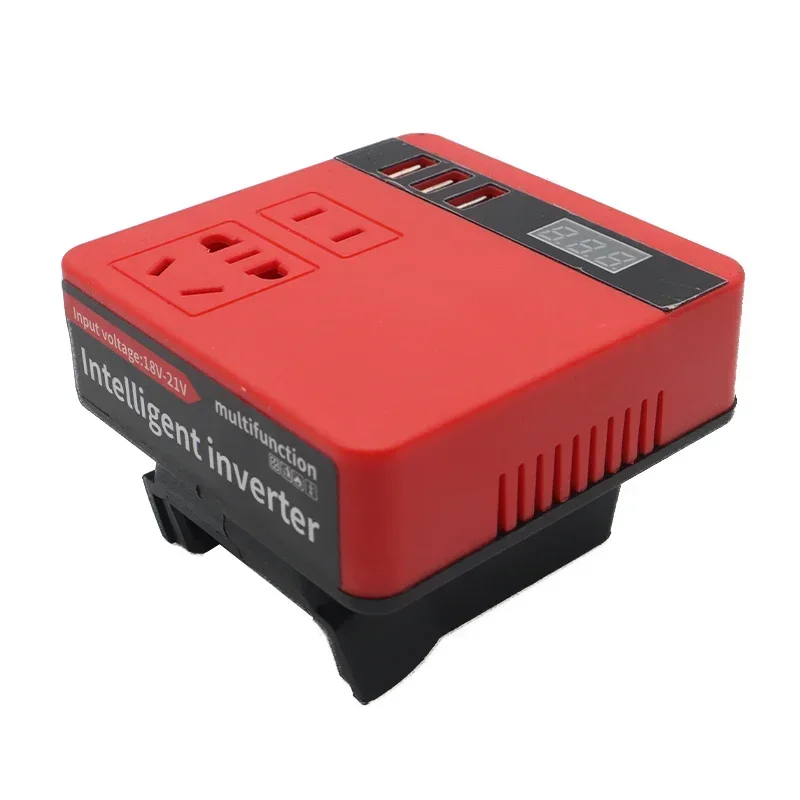 Imagem -05 - Inversor Inteligente Multifunções da Bateria do Lítio Banco do Poder do Usb Dewalt Makita Milwaukee Dayi Exterior 120w 220v