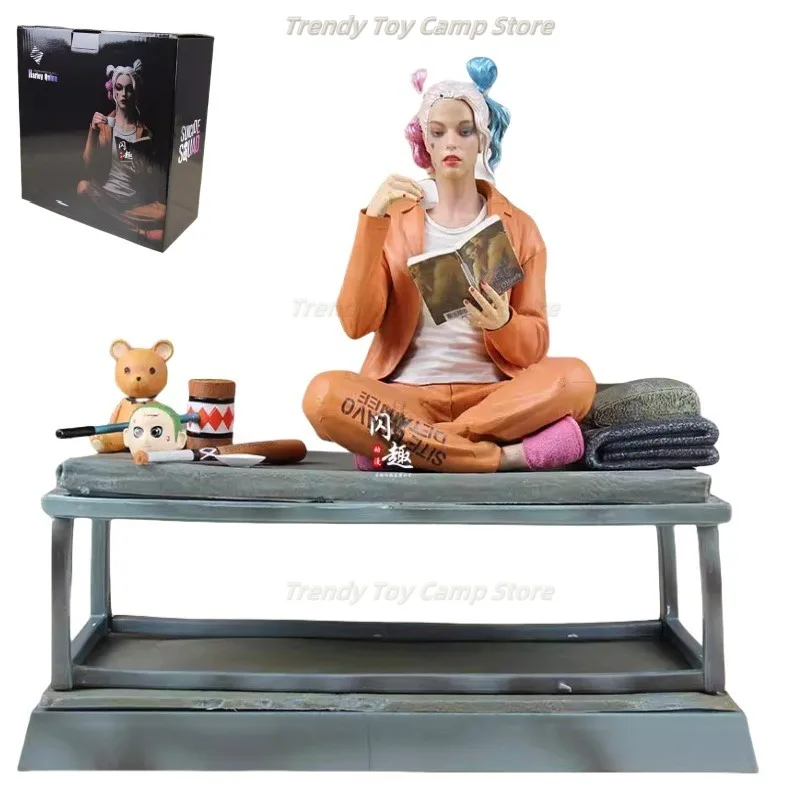 

【In Stock】JOKER Clown Sitting Hand Heath Ledger Marvel Comics DC Team Desktop Model Ornaments.