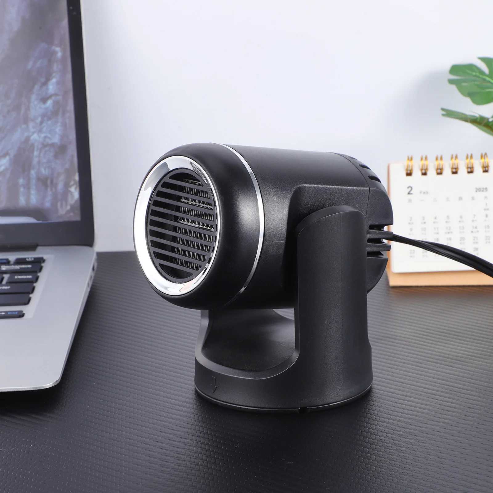 

Portable Car Heater Windshield Defroster Vehicle Fan Cooling Travel Mini 12V Cigarette Lighter Plug Adjustable Angle Dual
