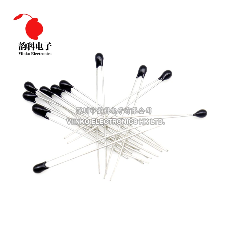 100pcs NTC-MF52AT MF52AT MF52 3950 1% 10K 100K ohm NTC Thermistor Temperature Sensor Thermal Resistor