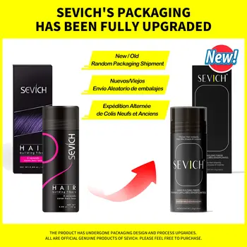 Sevich 25克增發纖維粉,防脫髮產品,禿頭接發,增厚髮質噴霧罐裝,含角蛋白 8 最佳銷售 塞維奇髮粉 - №3