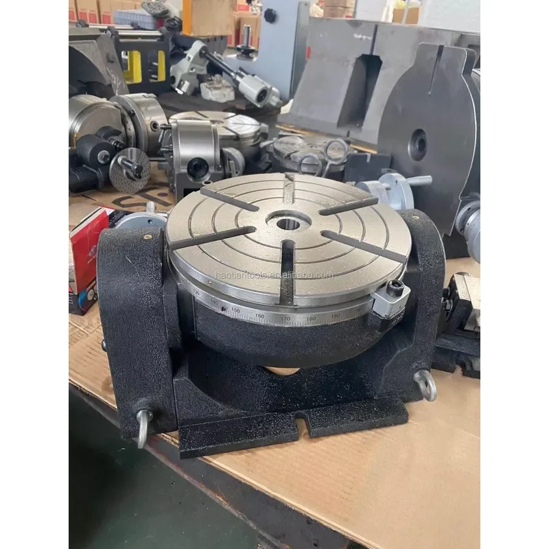 TSK Universal Tilting Rotary Table Precision Indexing Worktable for Milling Drilling Boring Machine TSK160/200/250