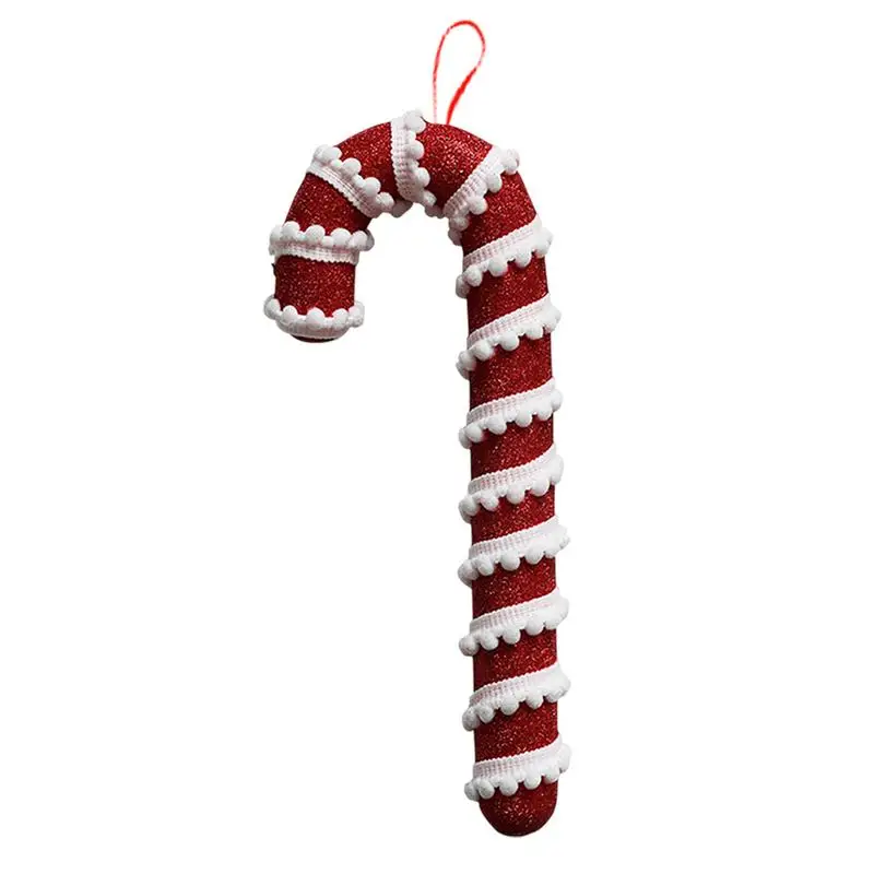 Christmas Tree Candy Cane Foam Twisted Crutch Ornaments For Christmas Candy Craft Christmas Party Decoration For Christmas Tree