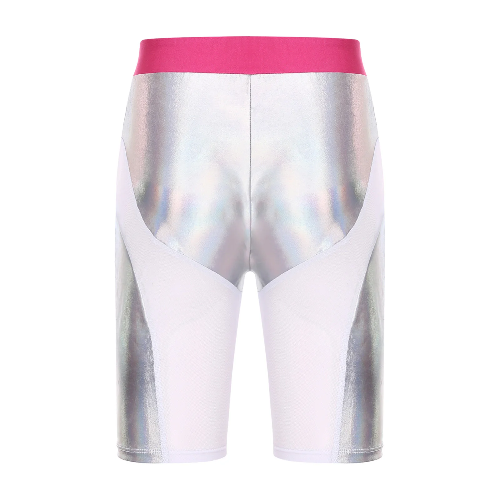 Mulheres motocicleta motociclista esporte correndo shorts retalhos cintura fino ajuste lápis shorts para yoga treino esporte musculação curto