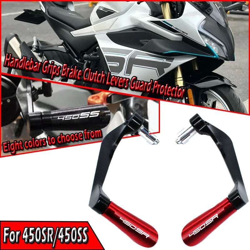 

For 450SR 450SS 450 SR/SS 2023 2022 2024 Motorcycle Accessories CNC Handlebar Grips Brake Clutch Levers Guard Protector