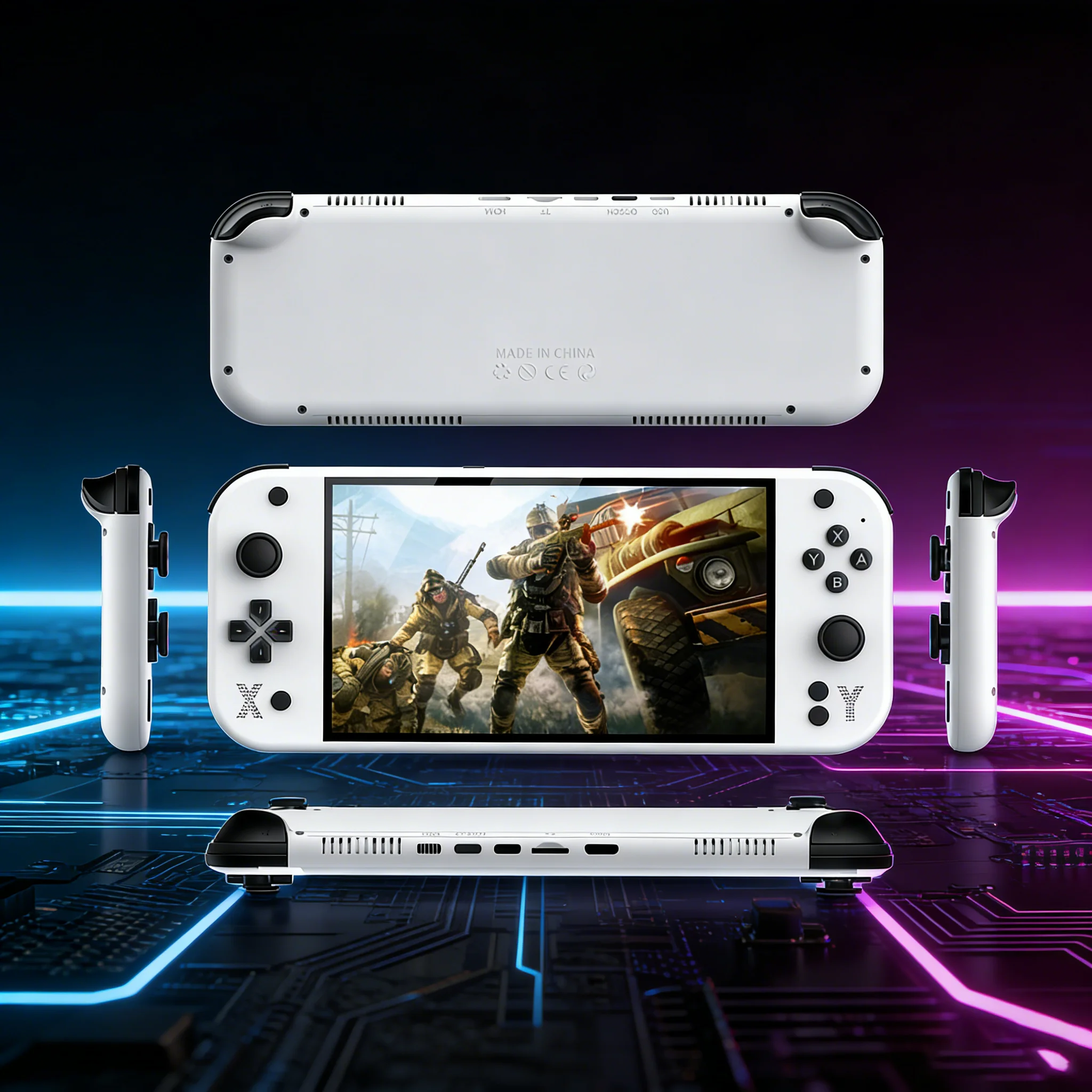 G90 Portable Handheld Game Console Large Screen High Definition Retro Arcade Nostalgic TV Home Gaming Device