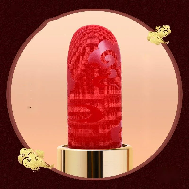 Handmade Lipstick Carved Silicone Mold DIY Lipstick Relief Auspicious Cloud Mold Set, Self-made With A Diameter Of 12.1mm