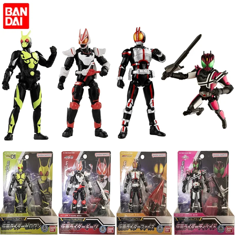 

Bandai Kamen Rider Extreme Fox Emperor Ride Zero One 555 Action Figure Collection Model Desktop Ornament Children's Toy Gift