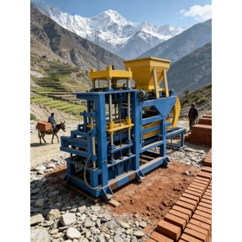 High Performance Electric Interlock Block Making Machine Automatic for Concrete Block & Paving Stone Manufacturing