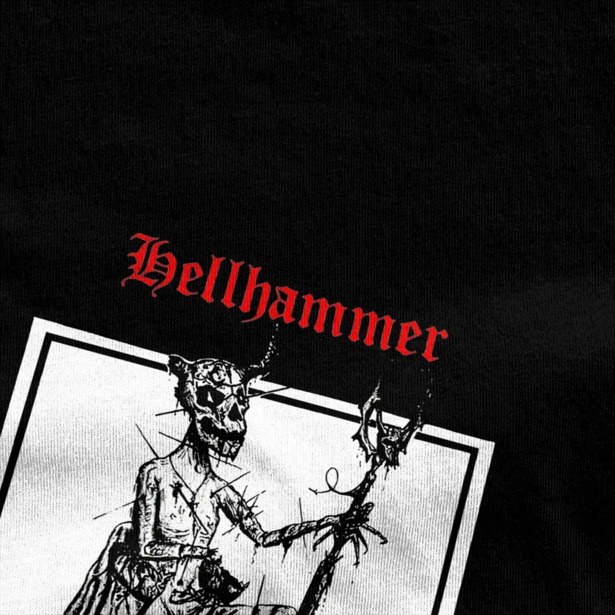 Camisetas informales Hellhammer Swiss Metal Band para hombres y mujeres, camiseta de manga corta de algodón con cuello redondo, ropa de verano