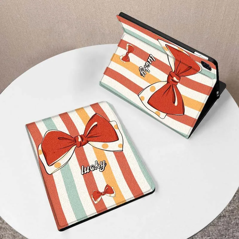 

Bowknot Creative Pattern For Huawei MediaPad M5 T5 M6 SE C5e 11 12 X 2 Lite Pro Air S 12.2 Inch 5G Tablet Case