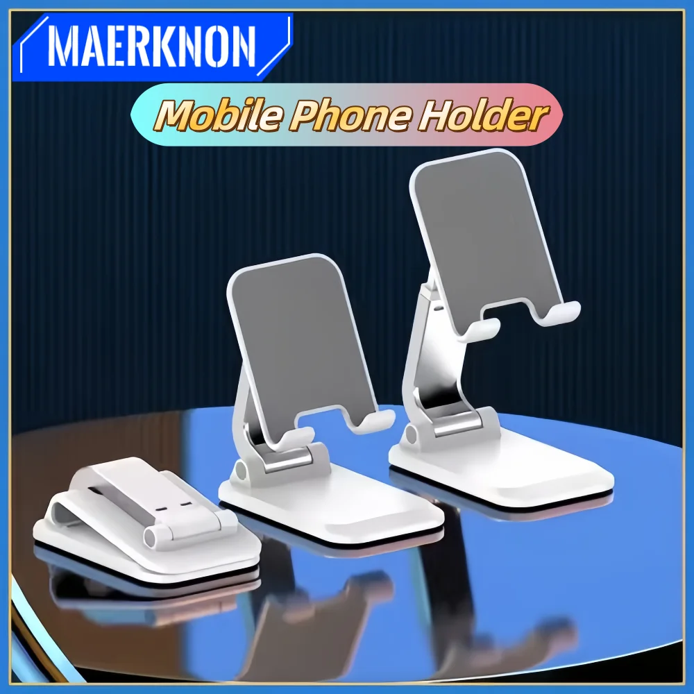 

Foldable Moblie Phone Bracket Universal Holder Portable Adjustable Stand For Xiaomi iPhone Huawei Samsung Cellphone Accessorie