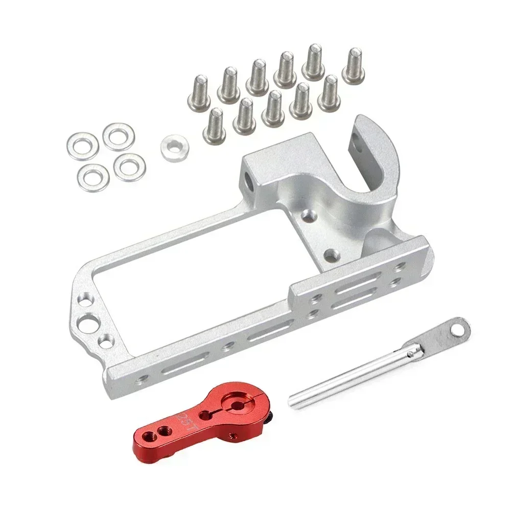 Servo Parabolic Switch Aerial Throw Device Large Torque Dispensers + 25T Metal Servo Arm for RC Car Model Drone Heli Multicopter