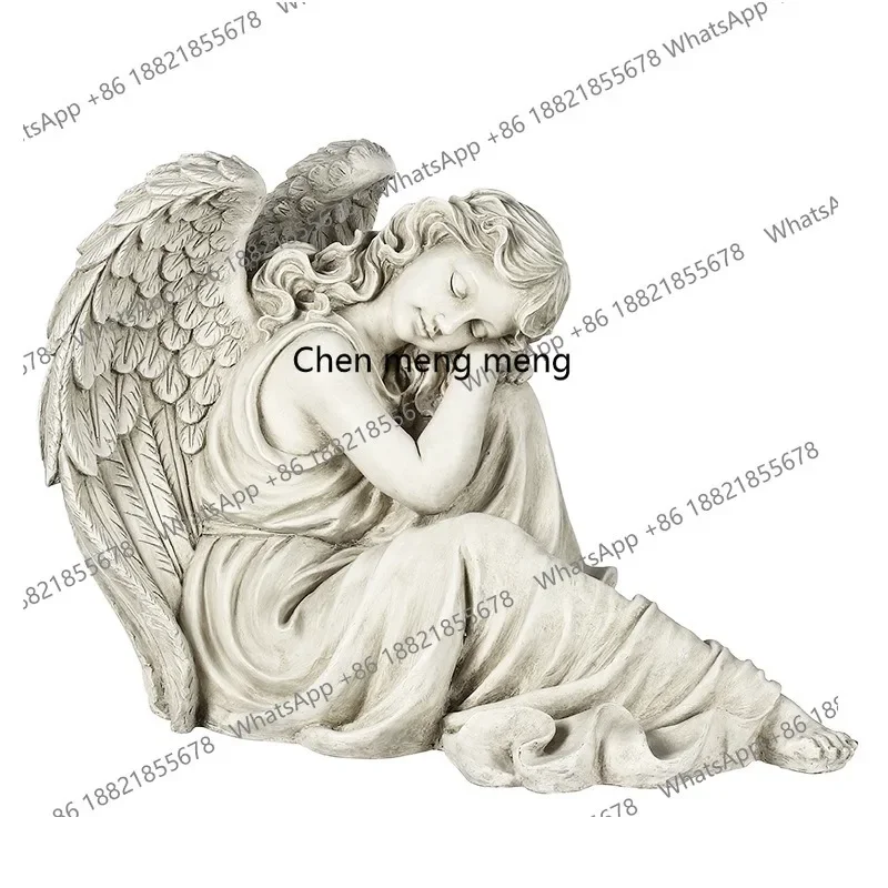 G153 Garden antique retro indoor and outdoor European resin handicraft ornament courtyard villa decoration