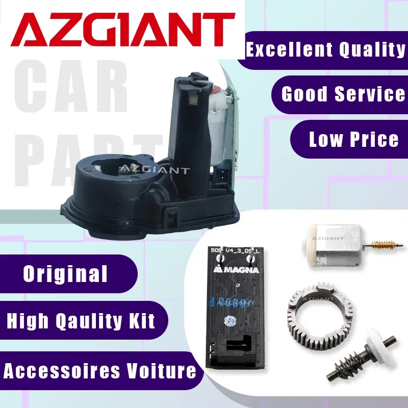 AZGIANT for Mitsubishi Outlander/Eclipse Cross Car Side Rearview Mirror Folding Motor Repair Whole Actuator Hoop PCB Gear Cog LR