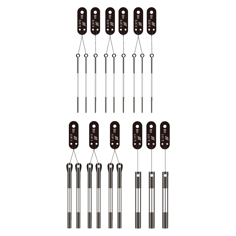 

1 Level 3 Pin Gauge External Thread Middle Diameter Pin Gauge Tool 0.118-0.572 Physical Quantity Measuring Instrument Tools