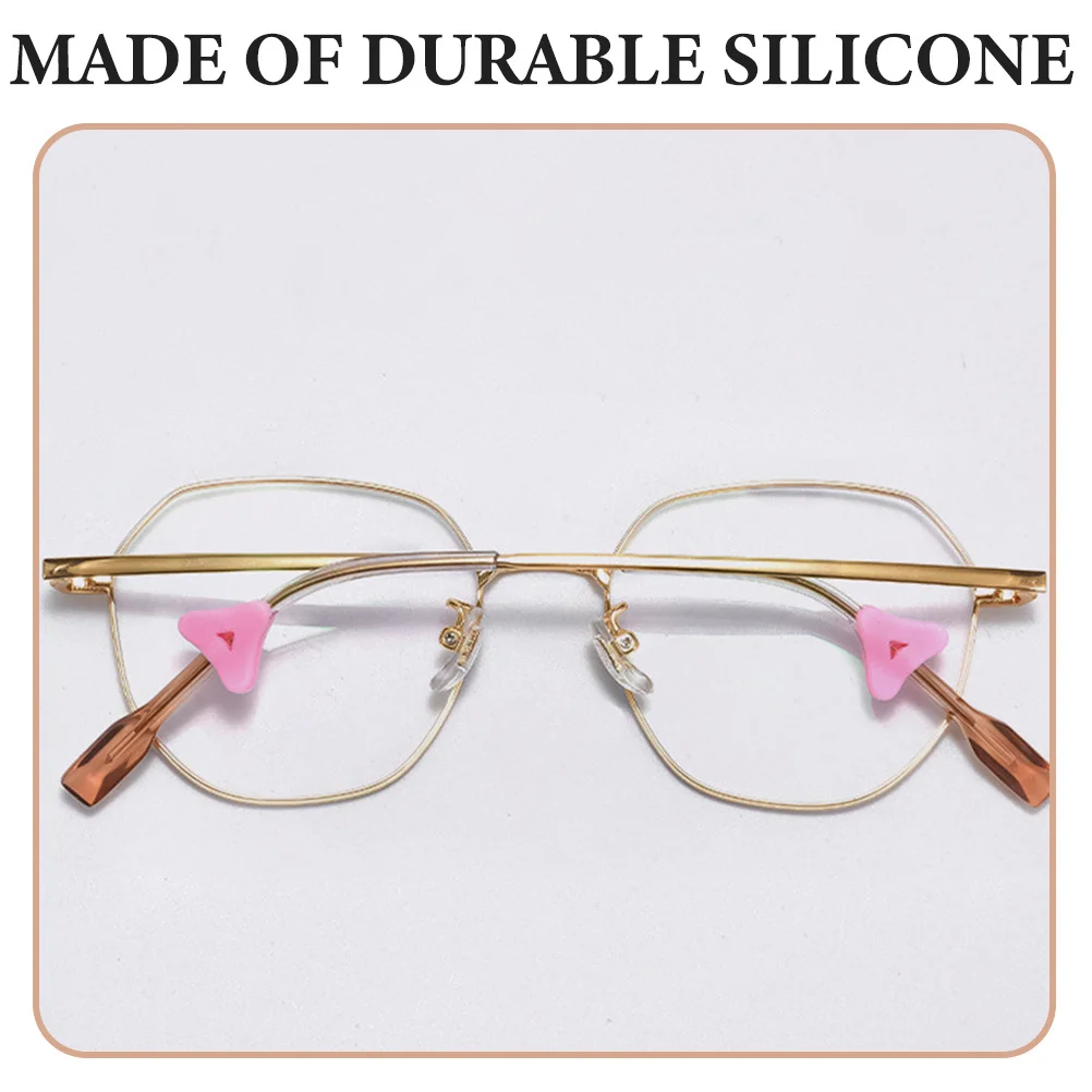 

20 Pairs Anti Glasses Ear Hooks Silicone Frame Tightener Kit for Keeping Spectacles Secure Comfortable Fit