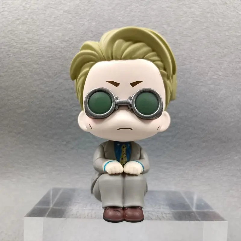 Hot Gk Nanami Kento Sitting Q-Version Anime Figure Jujutsu Kaisen Statue Decoration Model Collectibles Kids Christmas Toys Gifts