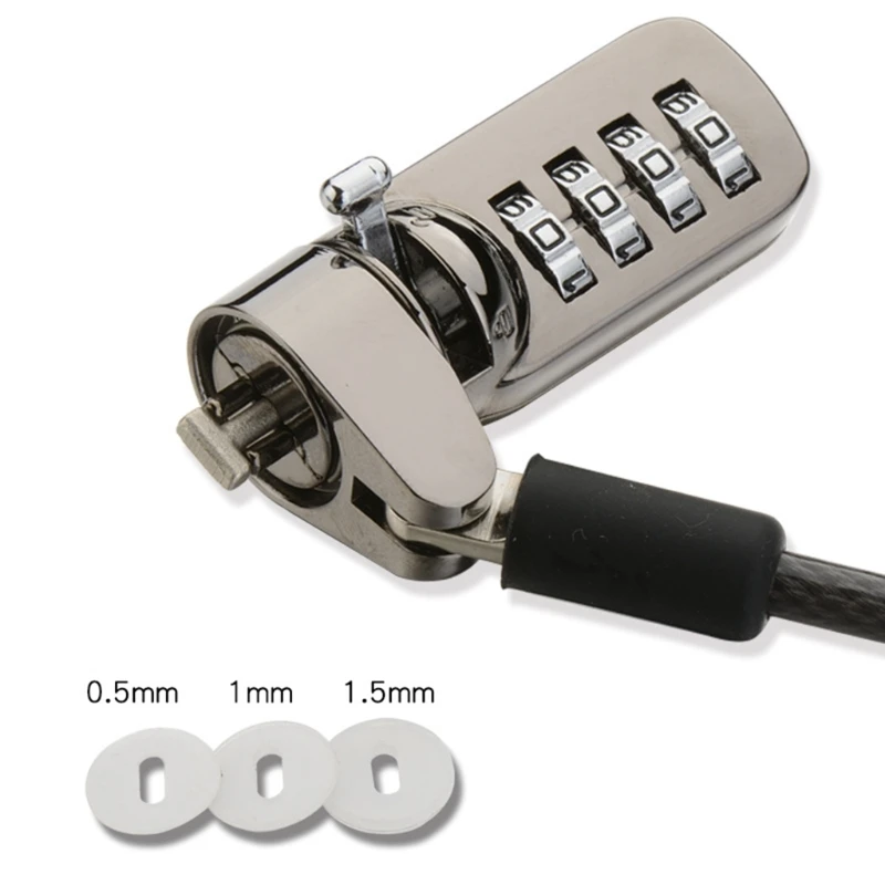 Anti-Theft Lock Computer PC Passwort Kabel Locker für Monitor Digitale Ausrüstung W3JD