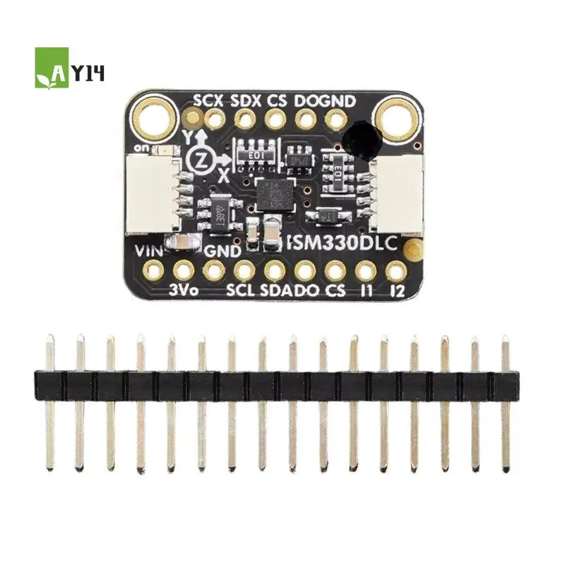 AY14 -4502 ISM330DLC 6 Dof IMU Accelerometer Gyroscope Sensor Module With STEMMA QT Qwiic Interface