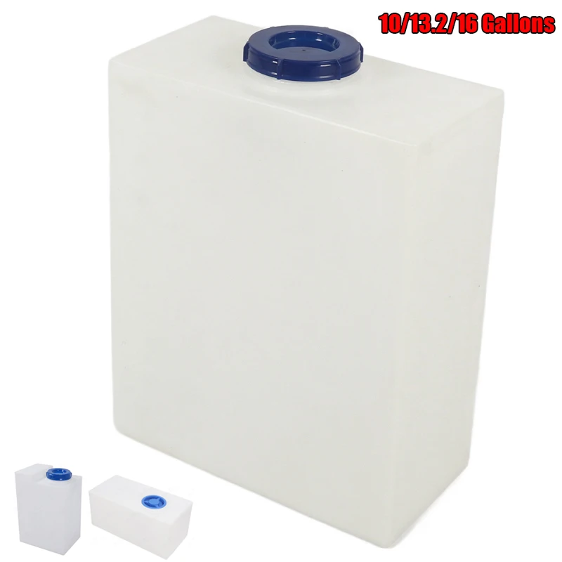 

1Pc 10/13.2/16 Gallons RV Fresh Water Holding PE RV Water Storage Heavy Duty Unbreakable Leakproof for Camper RV Trailers Boats