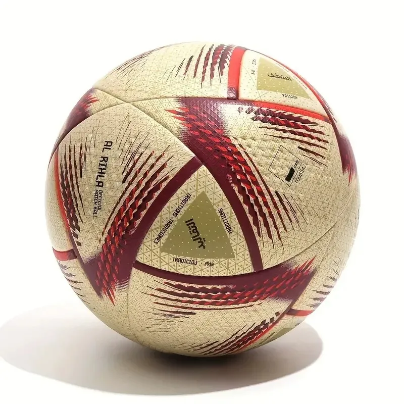 

High Quality Soccer Balls Official Size 5 PU Material Seamless Goal Team Outdoor Match Game Football Training