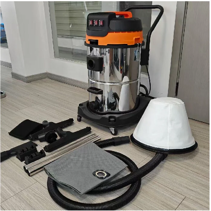 

Factory wholesale industrial vacuum cleaner with dust shaking function, drying tank vacuum cleaner 2400w