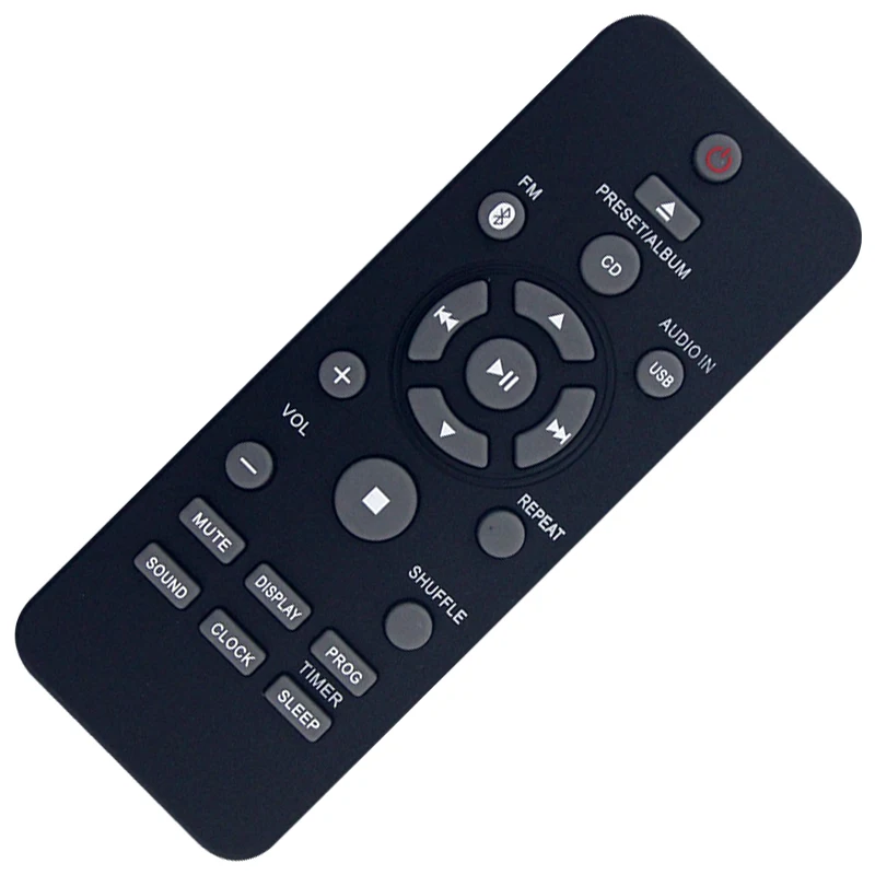 Compatible with Philips Audio BTM2180 BTM2180/37 BTM2280/12 BTM2355 BTM1180 BTM2310/12 Remote Control BTM2280 Spare Parts