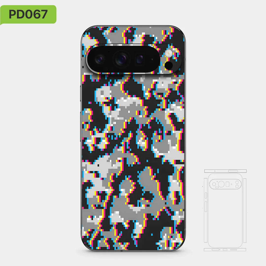 Skin Wrap for Google Pixel 10 9 8 8 Pro7A Back Screen Protector Film Cover Case Macaroon Wrap Matte Sticker