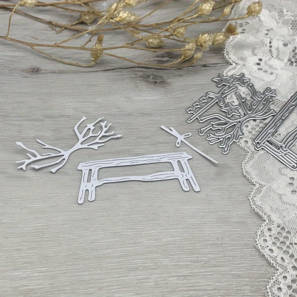 metal cutting dies cut die mold Lighting bench decoration Scrapbook paper craft blade punch stencils dies